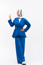 Azure Elegance Set