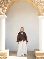 Grace maxi skirt in White