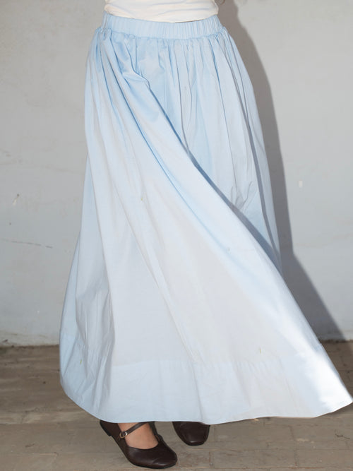 Grace maxi skirt in Blue