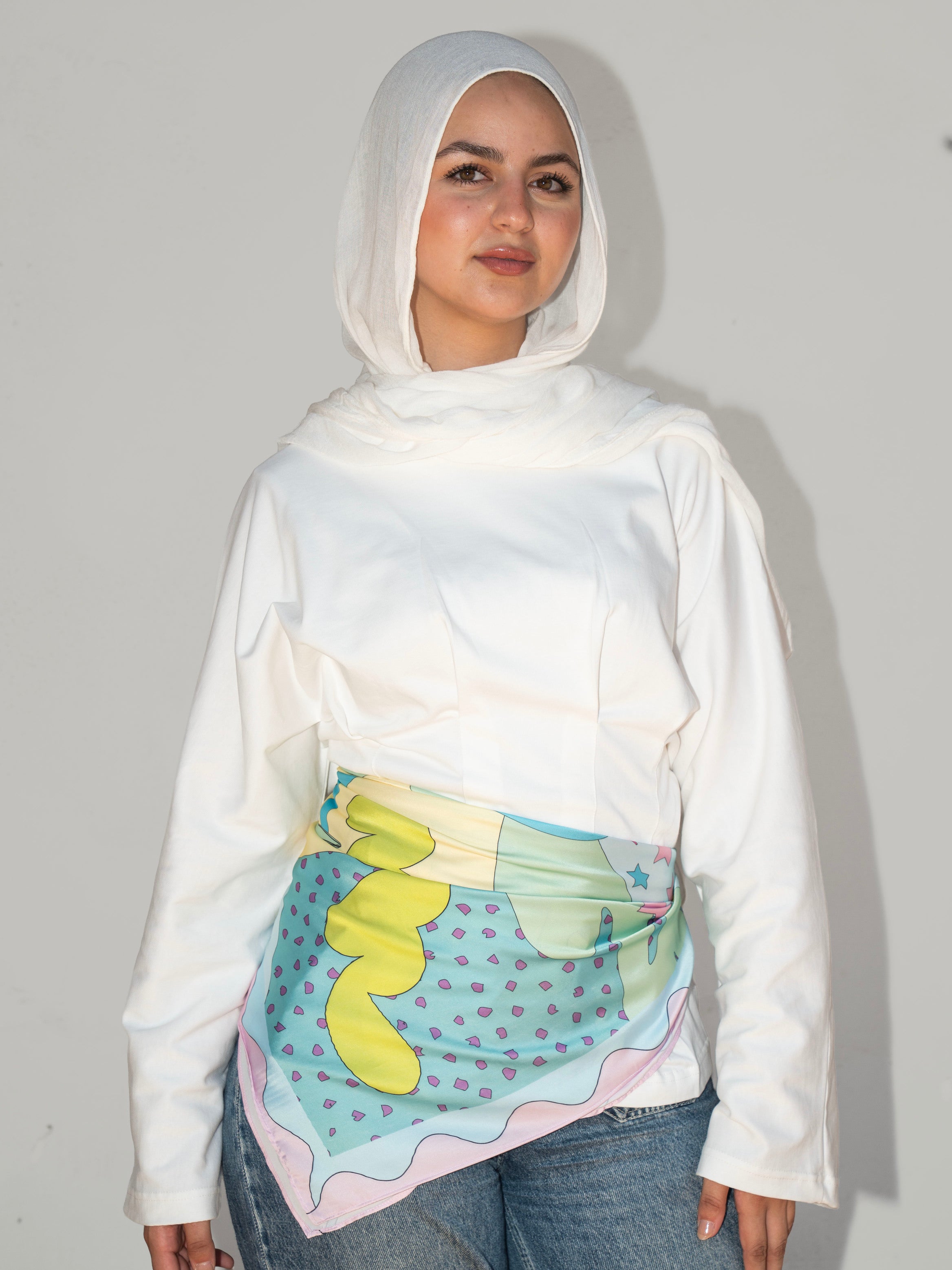Sorbet waist scarf