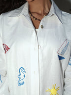 Marina Embroidered Shirt