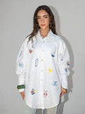 Marina Embroidered Shirt