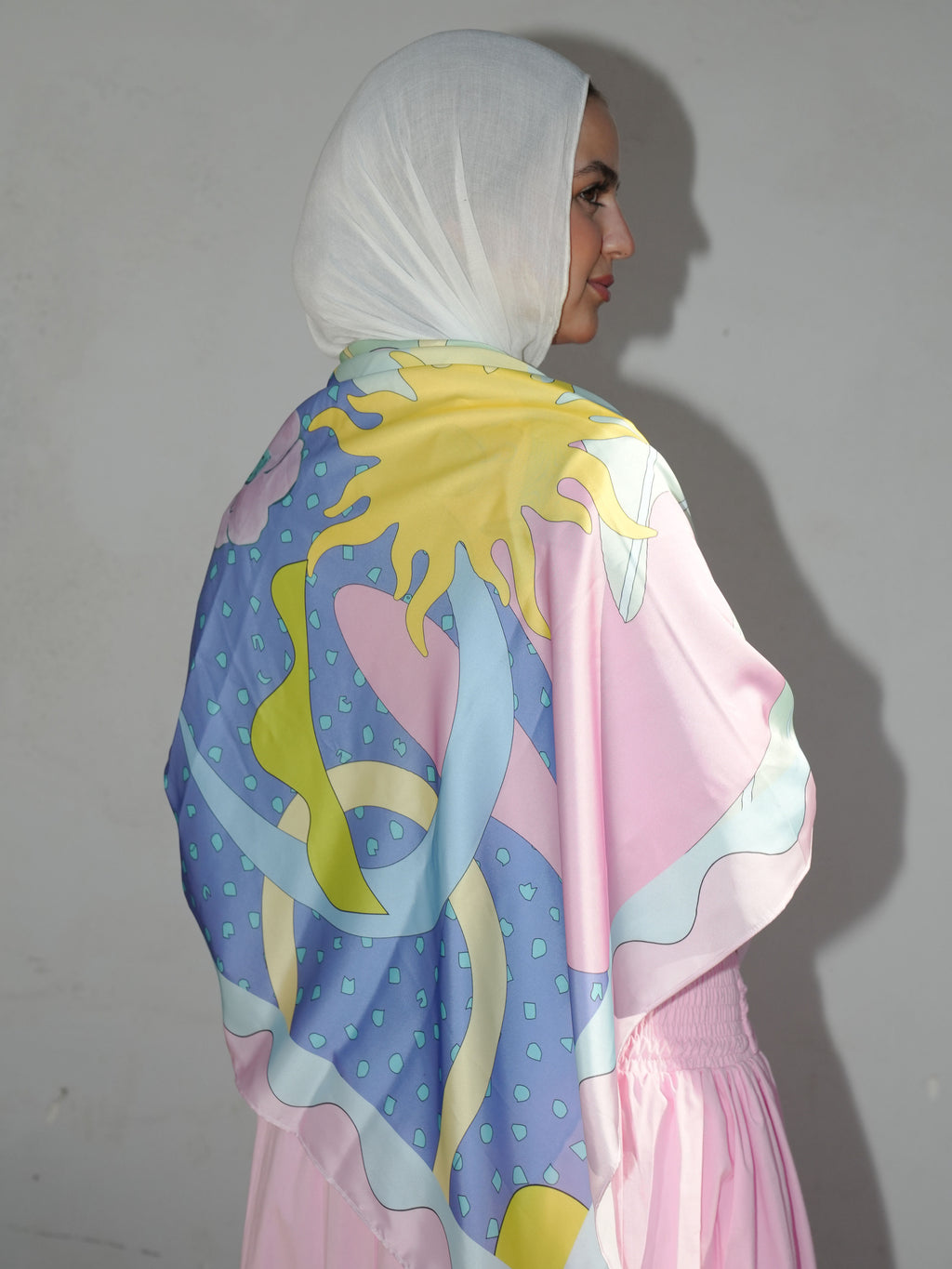 Sorbet Back Scarf