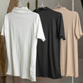 Minimalist ribbed tee