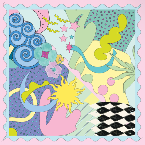 Sorbet Back Scarf